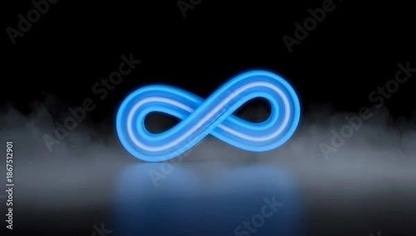 Obraz Eternal Neon Infinity