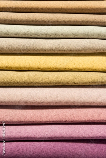 Obraz fabric color chart