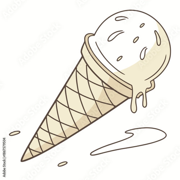 Obraz Ice cream cone