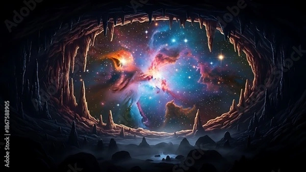 Obraz Celestial gateway to the cosmos