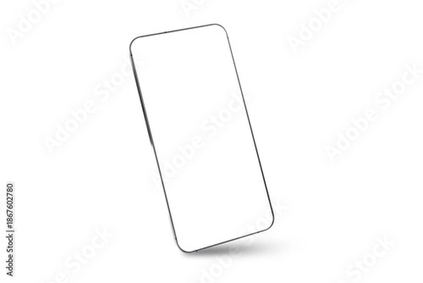 Obraz Modern smartphone mockup, blank screen
