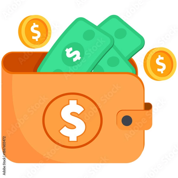 Obraz Wallet and Finance