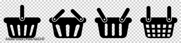 Obraz Shopping basket icon