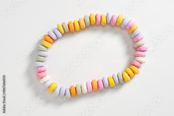 Obraz Candy necklace with sugar beads
