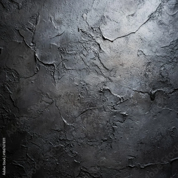 Obraz Dark concrete texture abstract industrial background
