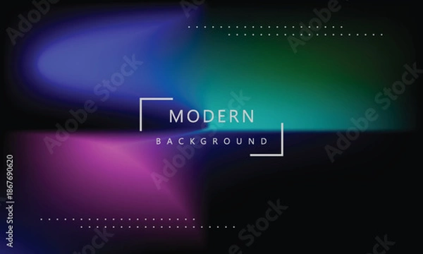 Obraz Modern colorful abstract technology mesh background 