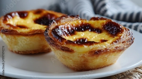 Obraz Custard tarts