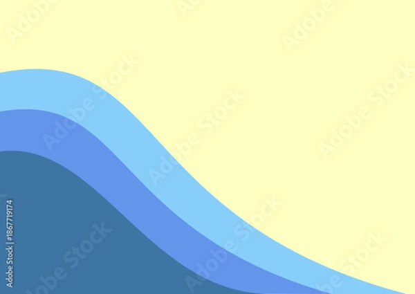 Obraz abstract background with waves