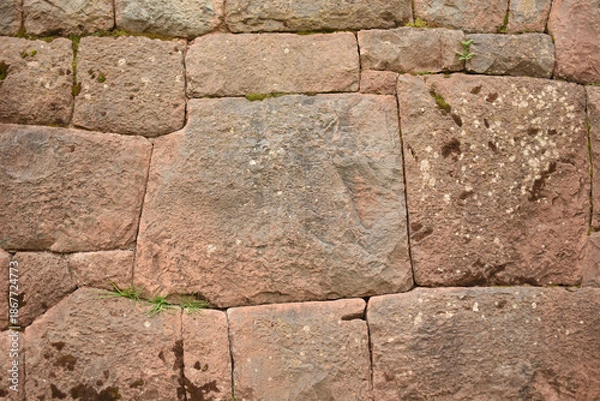 Fototapeta incas stone wall 