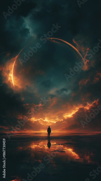 Obraz Horizon Fold. Generative AI
