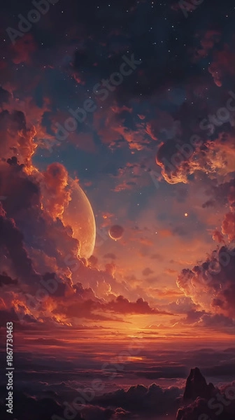 Obraz Horizon Fold. Generative AI
