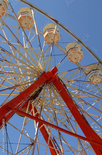 Obraz Carnival Ride Circles High
