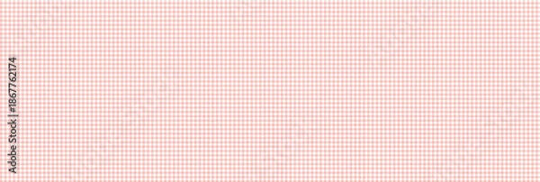 Obraz pink checkered plaid background