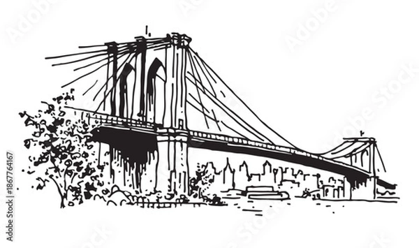 Obraz Brooklyn Bridge in New York	
