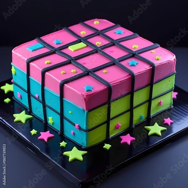 Obraz colourful cake