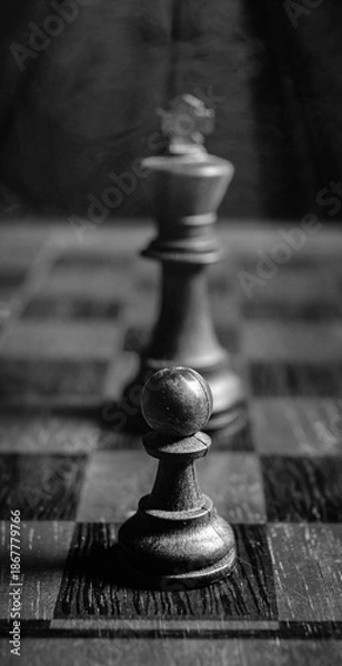 Obraz chess on the table