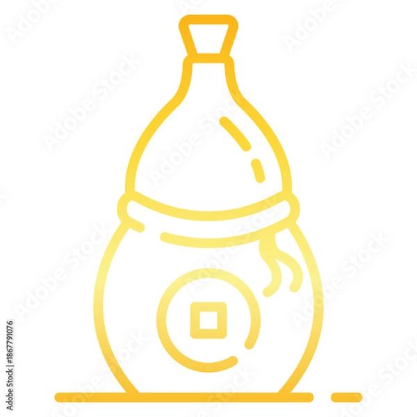 Obraz Calabash Gradient Icon