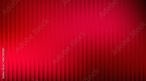 Obraz Abstract Red Vertical Stripe Backgrounds With Smooth Gradient Light Texture