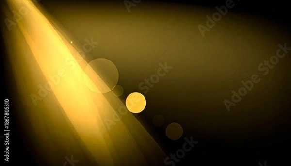 Fototapeta cinematic light effect icon set