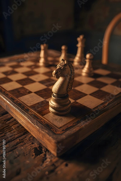 Obraz chess on the table