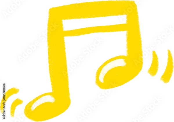 Obraz music notes icon
