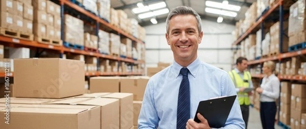 Obraz Professional Supervisor in Distribution Center Environment