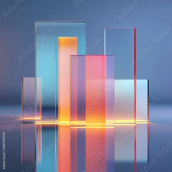 Obraz abstract colorful background
