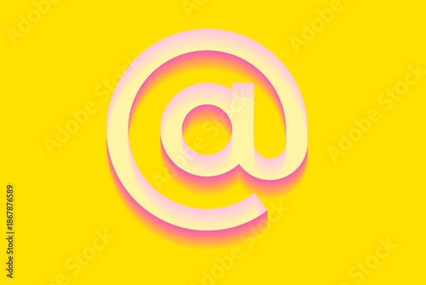 Obraz アットマーク (at sign)