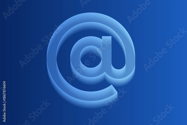 Obraz アットマーク (at sign)