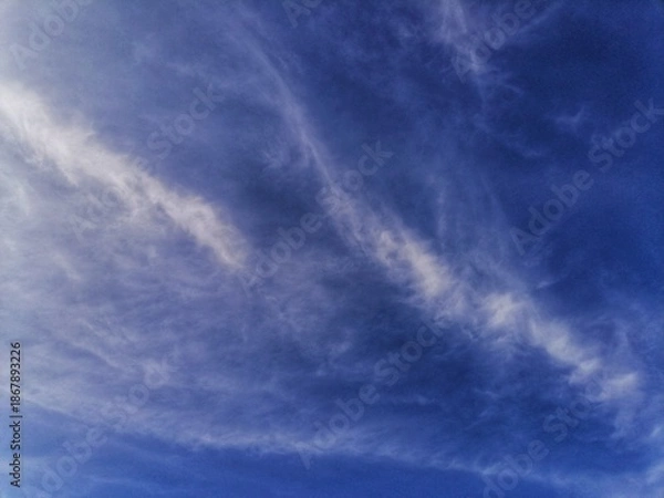 Obraz clouds in the blue sky