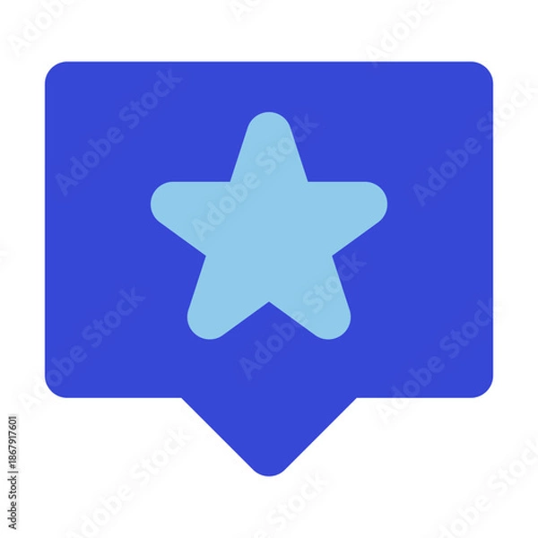 Obraz chat bluetone icon set