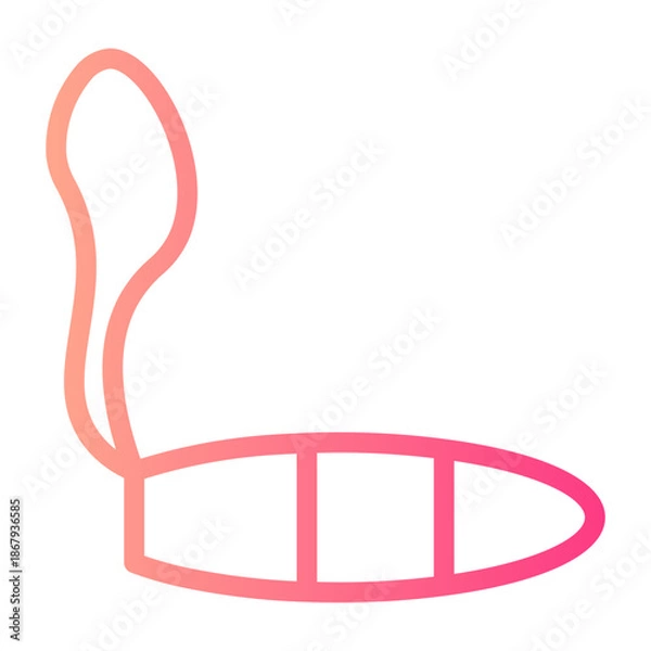 Fototapeta Cigar gradient icon