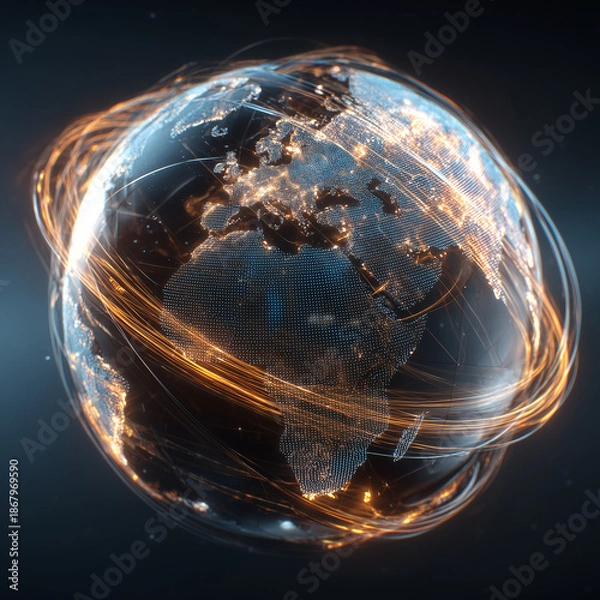 Obraz Satellite Data