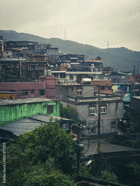 Fototapeta 台湾の九份