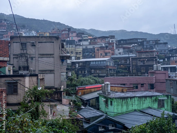 Fototapeta 台湾の九份
