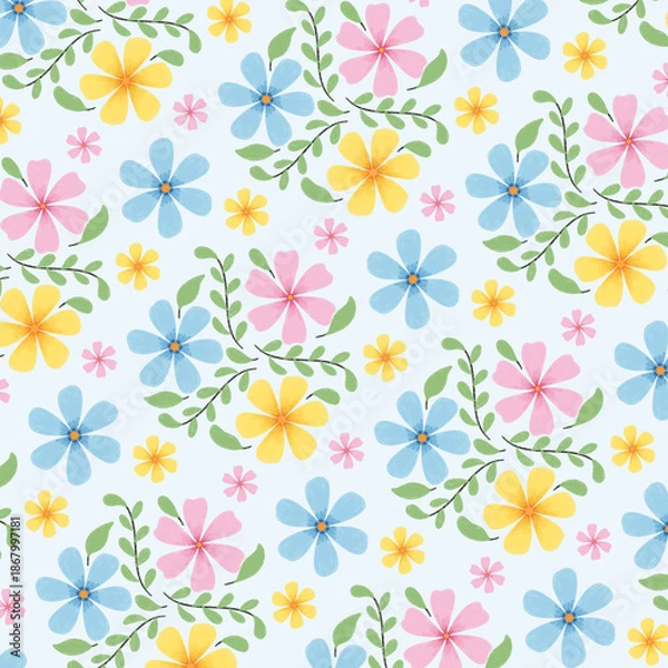 Obraz seamless floral pattern