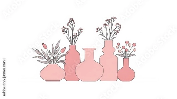 Fototapeta Soft Modern Styling Design