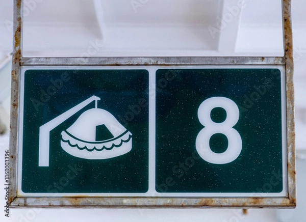 Obraz Lifeboat Davit Launch