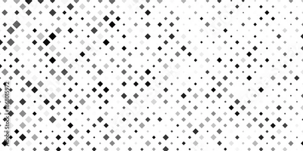 Obraz Rectangle gradation pattern. Dotted halftone gradient texture. Vanishing polka dot art simple abstract