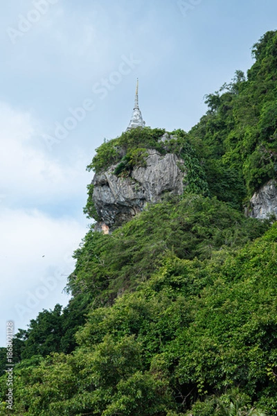 Obraz mountain landscape with a tree