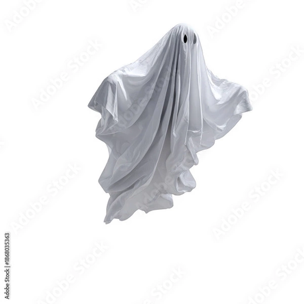 Obraz Floating ghostly figure isolated on transparent background