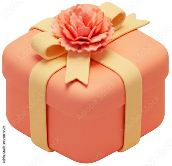 Fototapeta red gift box