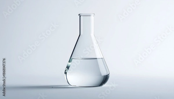Obraz 究極のクリーンビジュアル。柔らかな光が透過する無色透明な薬液とガラスの質感