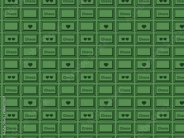 Obraz チョコレートの背景素材