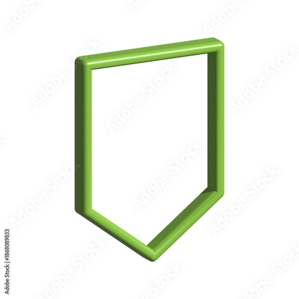 Fototapeta Shield icon design template