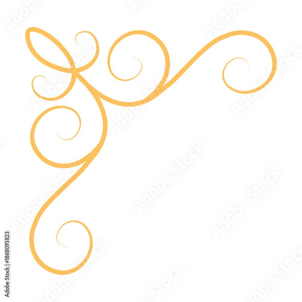 Obraz Vintage Corner Frame for Certificate.