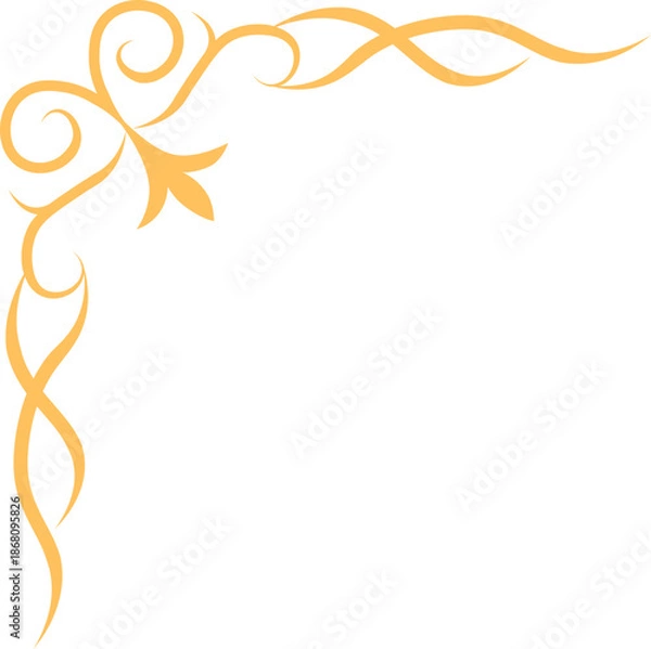 Obraz Vintage Corner Frame for Certificate.