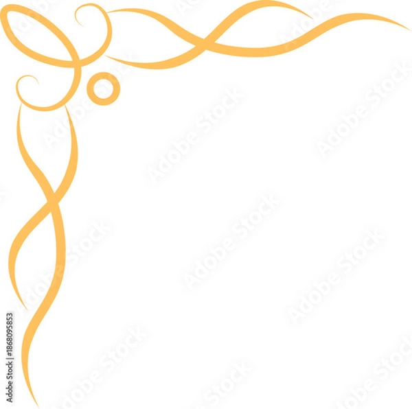 Obraz Vintage Corner Frame for Certificate.