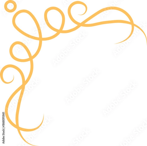 Obraz Vintage Corner Frame for Certificate.