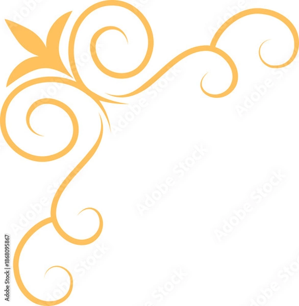 Obraz Vintage Corner Frame for Certificate.